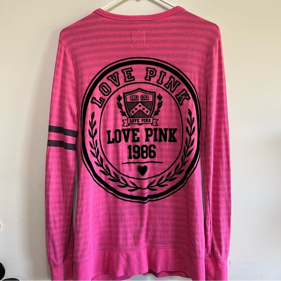 Vintage/Rare/Hard to Find VS Pink School Girl Button up Cardigan Size MED - Picture 3 of 8